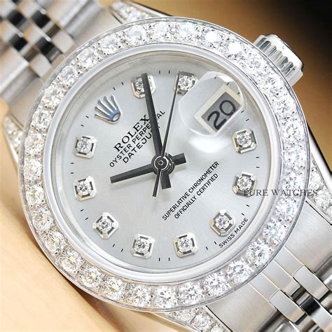 classic white gold rolex with diamonds|diamond gold rolex watch price.